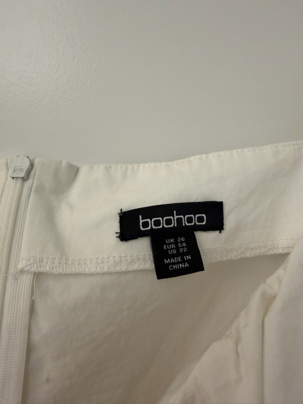 Boohoo White Dress View 3